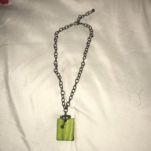 Silpada designs green mother of pearl
